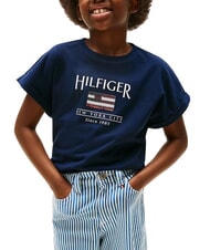 TOMMY HILFIGER KIDS BIMBA Camiseta de manga corta de corte relajado - Camiseta ni&ntilde;o