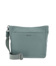 MANDARINA DUCK MELLOW LEATHER Bolso de hombro, piel verde iceberg - Bolsos Mujer - 1