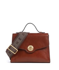 THE BRIDGE IRENE Bolso de hombro, en piel BROWN - Bolsos Mujer - 1