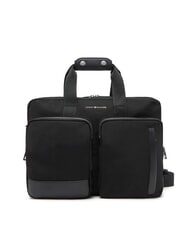 TOMMY HILFIGER TH Malet&iacute;n delgado para port&aacute;til de 14" negro - Maletines de Trabajo - 1