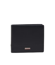 TOMMY HILFIGER TH CORP Cartera de piel con monedero espacio azul - Carteras Hombre - 1