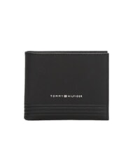 TOMMY HILFIGER TH BUSINESS Cartera de cuero de 6 cc negro - Carteras Hombre - 1