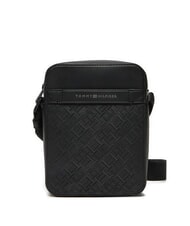TOMMY HILFIGER TH MONOGRAM Monedero peque&ntilde;o negro - Bandoleras Hombre - 1