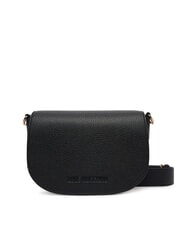 LOVE MOSCHINO GIANT Bolso de hombro con solapa negro - Bolsos Mujer - 1
