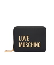 LOVE MOSCHINO BOLD LOVE Cartera mediana con cremallera negro - Carteras Mujer - 1