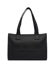 LOVE MOSCHINO SIGNATURE LOVE Bolso de compras de hombro negro - Bolsos Mujer - 1