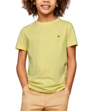 TOMMY HILFIGER TH KIDS Camiseta de manga corta de corte regular carambola amarilla - Camiseta ni&ntilde;o - 1