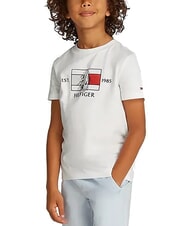 TOMMY HILFIGER TH KIDS Camiseta de manga corta con estampado - Camiseta ni&ntilde;o