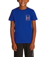 TOMMY HILFIGER TH KIDS Camiseta de manga corta para ni&ntilde;os cu&ntilde;a azul - Camiseta ni&ntilde;o - 1