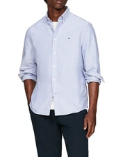 TOMMY HILFIGER TH  Camisa de algod&oacute;n de manga larga - Camisas de hombre