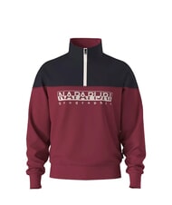 NAPAPIJRI B-SATURNIA Sudadera de algod&oacute;n Rojo tibetano - Sudaderas - 1