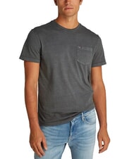 TOMMY HILFIGER TH JEANS Camiseta de manga corta con bolsillo - camiseta