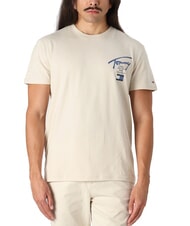 TOMMY HILFIGER TH JEANS Camiseta estampada papel prensa - camiseta - 1