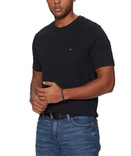 TOMMY HILFIGER TH Camiseta de manga corta de corte regular cielo del desierto - camiseta - 1