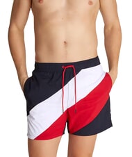 TOMMY HILFIGER TH calzoncillos tipo b&oacute;xer con rayas diagonales cielo del desierto - Trajes de ba&ntilde;o - 1