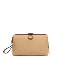 THE BRIDGE STORY Estuche de belleza de lona y cuero natural/marr&oacute;n abb. oro - Neceser - 1