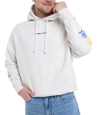 TOMMY HILFIGER TH JEANS Sudadera de algod&oacute;n con estampados - Sudaderas
