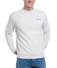 TOMMY HILFIGER TH JEANS Sudadera de algod&oacute;n con cuello redondo agua caliente de marga de avena - Sudaderas - 1