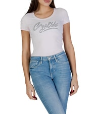 GUESS SCRIPT Camiseta purwhite - camiseta - 1