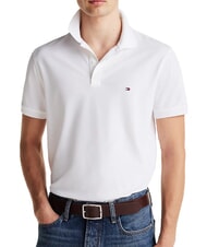 TOMMY HILFIGER TH Polo de algod&oacute;n de manga corta blanco - camisa polo - 1
