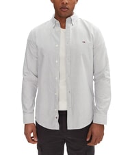 TOMMY HILFIGER TH JEANS Camisa de rayas de manga larga - Camisas de hombre