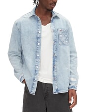 TOMMY HILFIGER TH JEANS Camisa vaquera de manga larga - Camisas de hombre