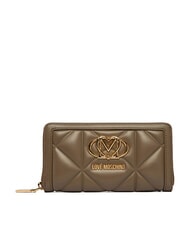 LOVE MOSCHINO EMBOSSED Cartera grande con cremallera - Carteras Mujer