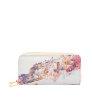YNOT YESBAG Cartera grande con dos cremalleras Puesta de sol en Grecia - Carteras Mujer - 1