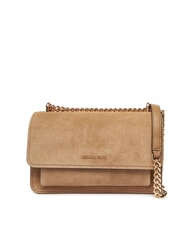MICHAEL KORS CLAIRE Bolso de hombro de ante c&aacute;scara - Bolsos Mujer - 1