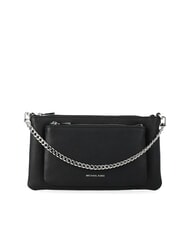 MICHAEL KORS JET SET Bolso de hombro de piel con cadena negro - Bolsos Mujer - 1