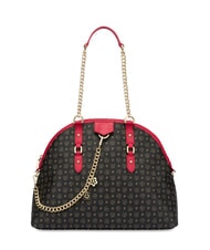POLLINI HERITAGE Bolso de hombro tipo c&uacute;pula con asas de cadena - Bolsos Mujer