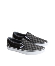 VANS CLASSIC SLIP-ON CLASSIC Slip on para mujer tablero de ajedrez negro/peltre - Zapatos unisex - 1