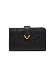COCCINELLE DEW Cartera mediana de piel martillada - Carteras Mujer