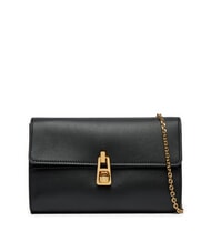 COCCINELLE CAMPIONARIO - MAGIE 2NITE Bolso de mano de piel con bandolera de cadena negro - Bolsos Mujer - 1