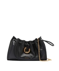 COCCINELLE ISABELA Bolso de piel con bandolera met&aacute;lica negro - Bolsos Mujer - 1