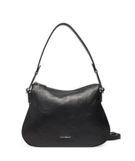 COCCINELLE MAGIE WRINKLED Bolso bandolera de piel con bandolera negro - Bolsos Mujer - 1