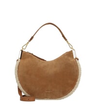 COCCINELLE SUNUP ECO SHEARLING Bolso de hombro con correa para el hombro arrecife / melocot&oacute;n - Bolsos Mujer - 1