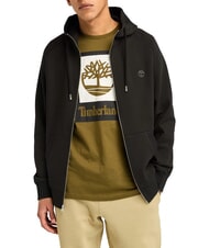 TIMBERLAND E-R BASIC Sudadera con cremallera y capucha negro/pavimento - Sudaderas - 1