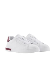 ARMANI EXCHANGE A|X Zapatillas de piel blanco &oacute;ptico + ranura - Zapatos Mujer - 1