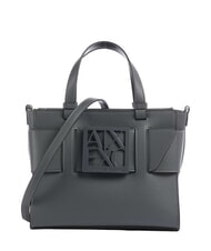 ARMANI EXCHANGE SUSIE Bolso tote, con bandolera acero fr&iacute;o - Bolsos Mujer - 1