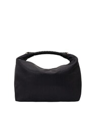 BORBONESE PLIE Bolso de hombro tipo hobo negro oscuro - Bolsos Mujer - 1