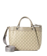 ARMANI EXCHANGE A|X BICOLOR Bolso de mano, con bandolera sonido arena / lubina marr&oacute;n - Bolsos Mujer - 1