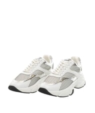 LOVE MOSCHINO STARDUST 60 Zapatillas de deporte para mujer plata/blanco/plata - Zapatos Mujer - 1