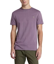 TIMBERLAND SS DUNRIVER CREW Camiseta de algod&oacute;n violeta vintage - camiseta - 1