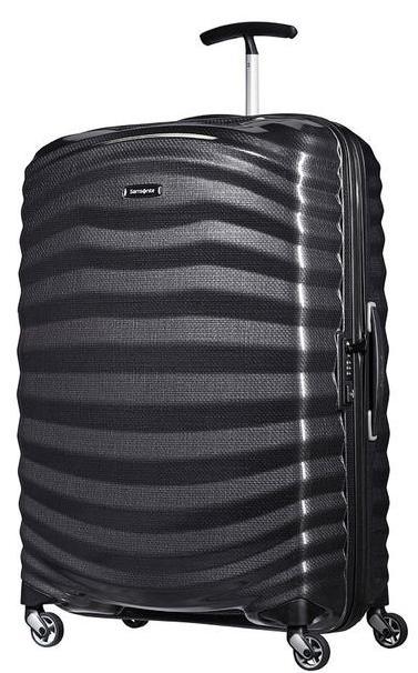 SAMSONITE Maletas Línea LITE-SHOCK. medida grande. ultraligero NEGRO - Trolley Rígidos