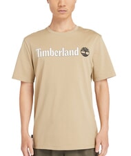 TIMBERLAND KENNEBEC RIVER LINEAR LOGO Camiseta de algod&oacute;n pimienta con lim&oacute;n - camiseta - 1
