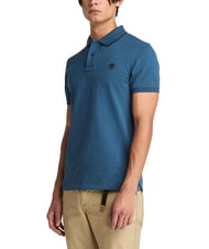 TIMBERLAND MILLERS RIVER Camisa polo de algod&oacute;n Denim oscuro - camisa polo - 1