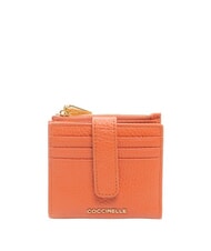 COCCINELLE METALLIC SOFT Cartera mini de piel - Carteras Mujer