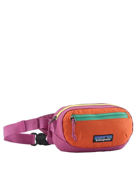 PATAGONIA TERRAVIA MINI Peque&ntilde;a bolsa plegable magenta descolorido - Ri&ntilde;oneras