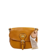 THE BRIDGE ISADORA Mini bolso de hombro, en piel Cognac / Oro - Bolsos Mujer - 1